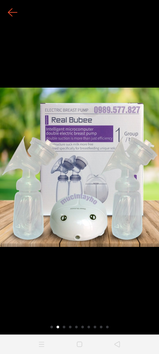 có mom nào dùng máy hút sữa real bubee này chưa ạ? cho e xin ít revew với.