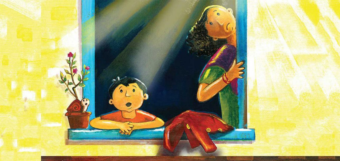 Truyện Ehon - Truyện tranh thai giáo: Chiếc áo mưa đo đỏ