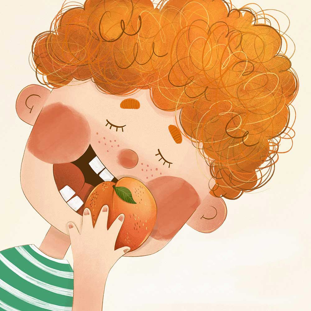 Truyện Ehon - Truyện tranh thai giáo: Hạt đào bé nhỏ