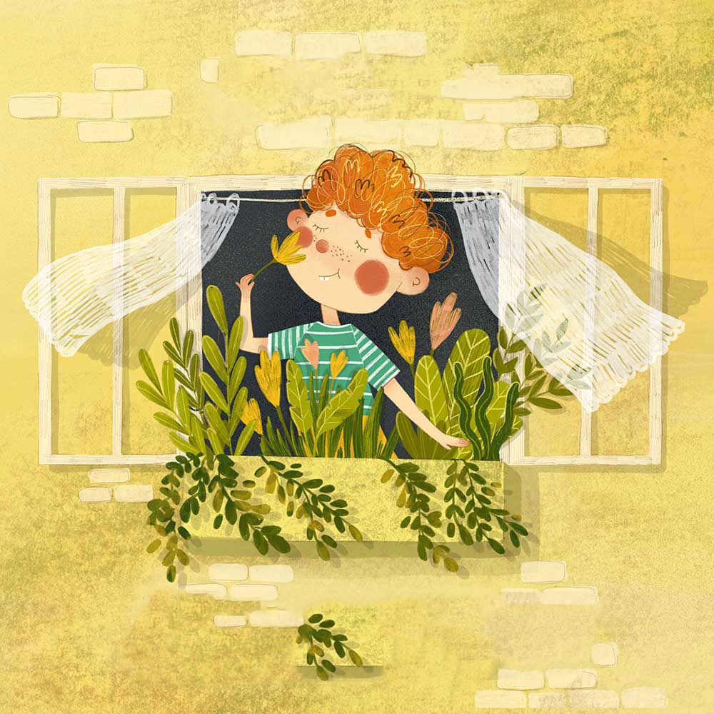 Truyện Ehon - Truyện tranh thai giáo: Hạt đào bé nhỏ