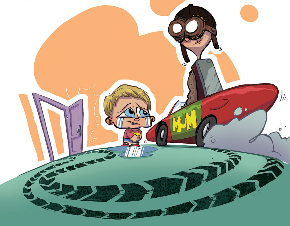 Truyện Ehon - Truyện tranh thai giáo: Kai và một ngày cực kỳ kinh khủng