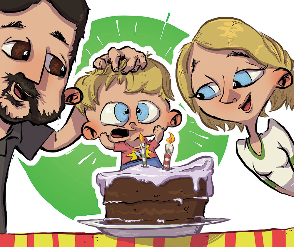 Truyện Ehon - Truyện tranh thai giáo: Kai và một ngày cực kỳ kinh khủng