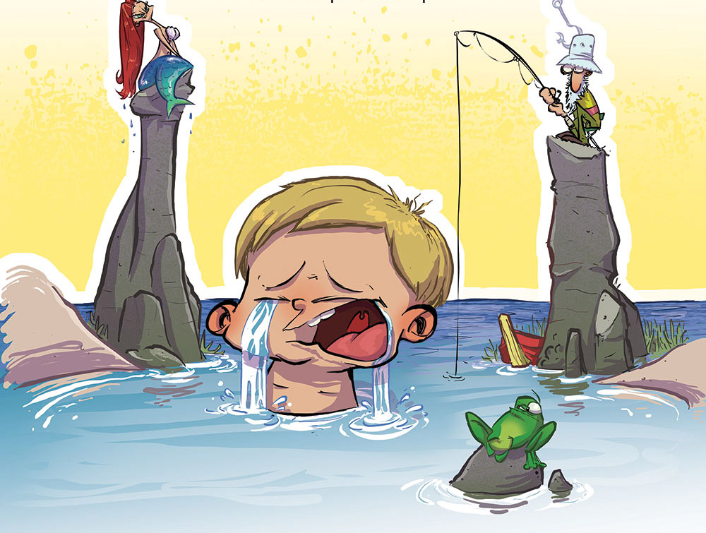 Truyện Ehon - Truyện tranh thai giáo: Kai và một ngày cực kỳ kinh khủng