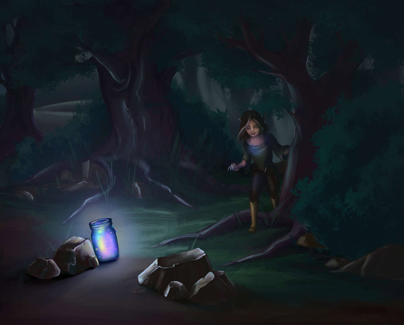 Truyện Ehon - Truyện tranh thai giáo: Luna và chiếc hộp giữ sao