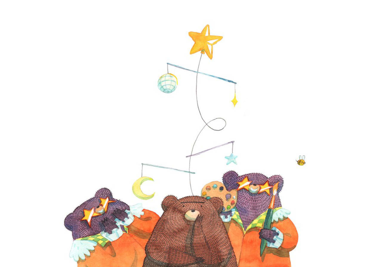 Truyện Ehon - Truyện tranh thai giáo: Ming Ming - Chú gấu nhỏ mũm mĩm