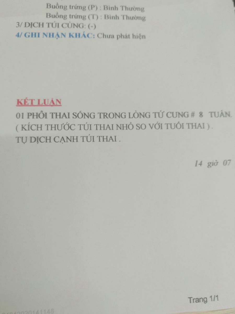 Có mom nào thai 3 tháng đầu mà túi thai nhỏ hơn tuổi thai nhưng sau vẫn có thai kỳ khoẻ mạnh không ạ. Cho em xin ít động lực ạ