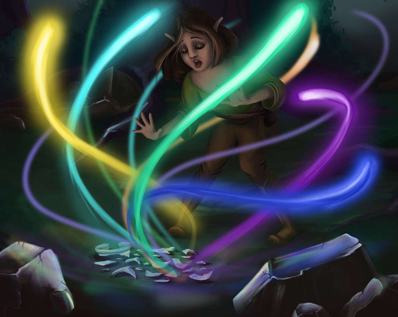 Truyện Ehon - Truyện tranh thai giáo: Luna và chiếc hộp giữ sao