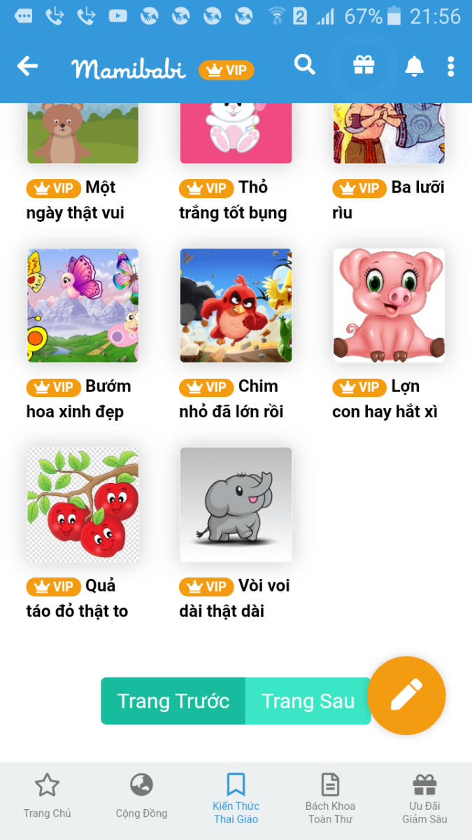 Truyện nghe  có 7 trang là hết rồi ạ các mom ơi em nghe đến đây thấy hết trang rồi ạ