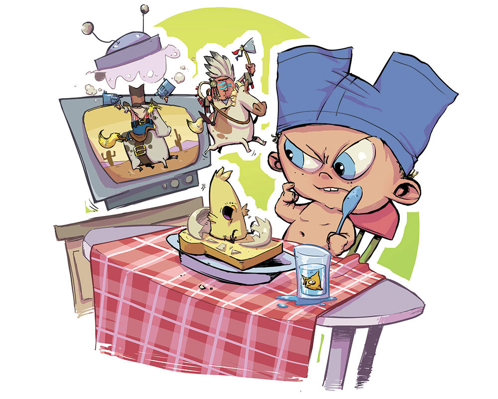 Truyện Ehon - Truyện tranh thai giáo: Kai và một ngày cực kỳ kinh khủng