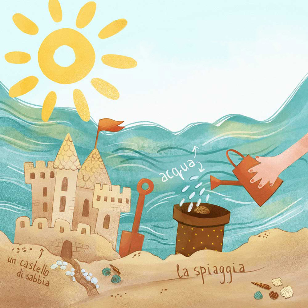 Truyện Ehon - Truyện tranh thai giáo: Hạt đào bé nhỏ