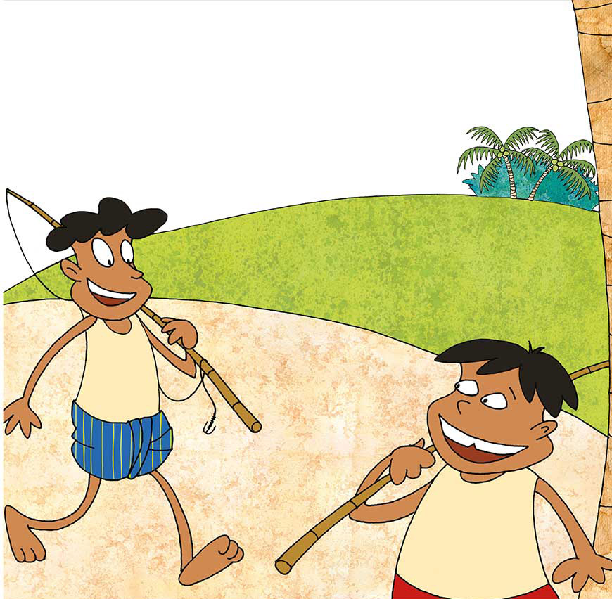 Truyện Ehon - Truyện tranh thai giáo: Cá của ai?