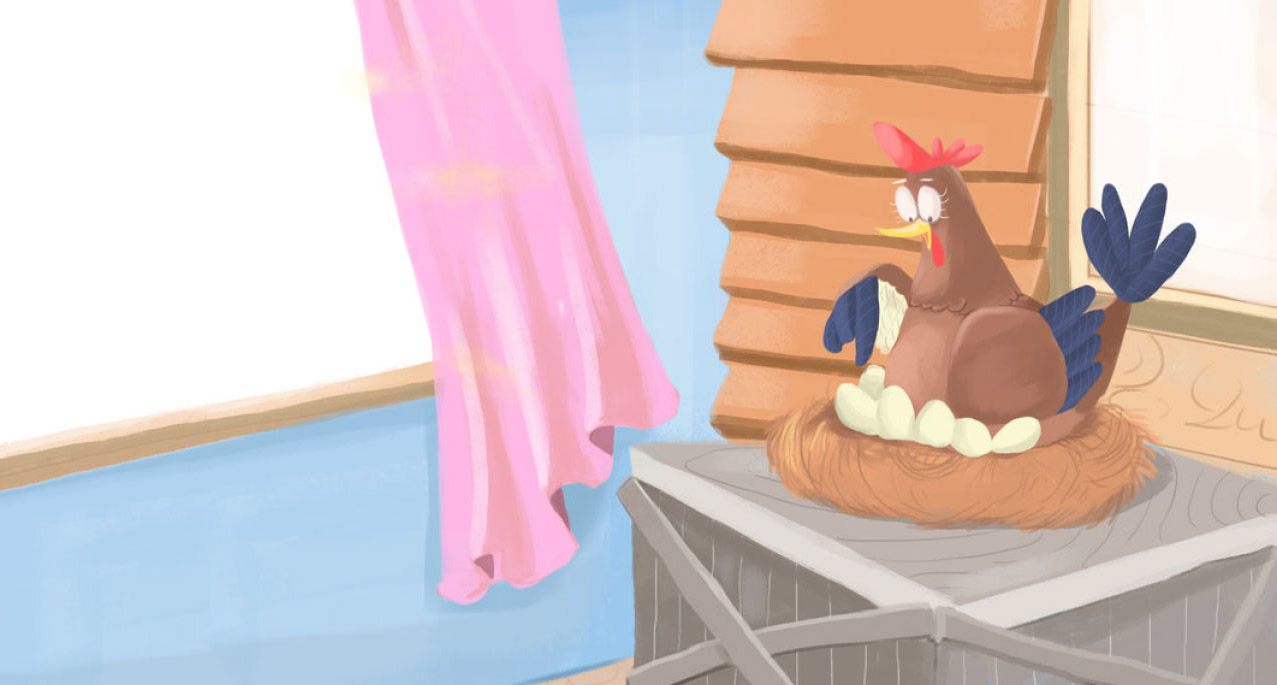 Truyện Ehon - Truyện tranh thai giáo: Gà mẹ bận rộn