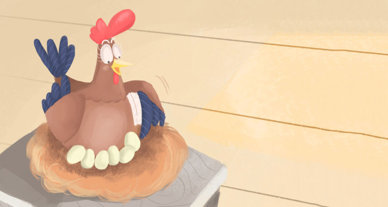 Truyện Ehon - Truyện tranh thai giáo: Gà mẹ bận rộn