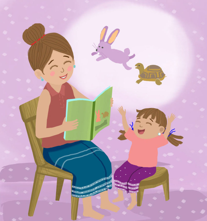 Truyện Ehon - Truyện tranh thai giáo: Mình yêu mẹ!