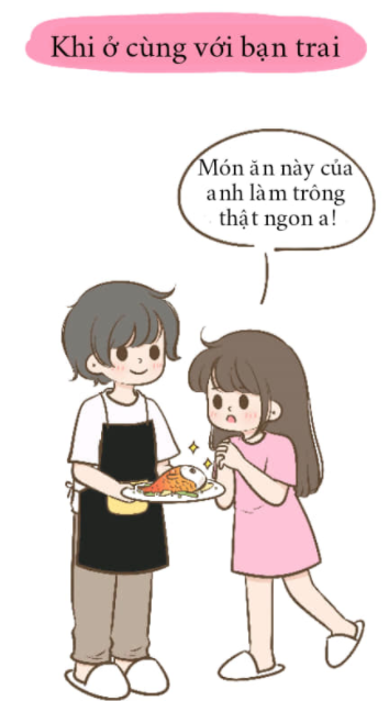 Trước và sau khi làm mẹ.
Nguồn: Dĩ Hiên An