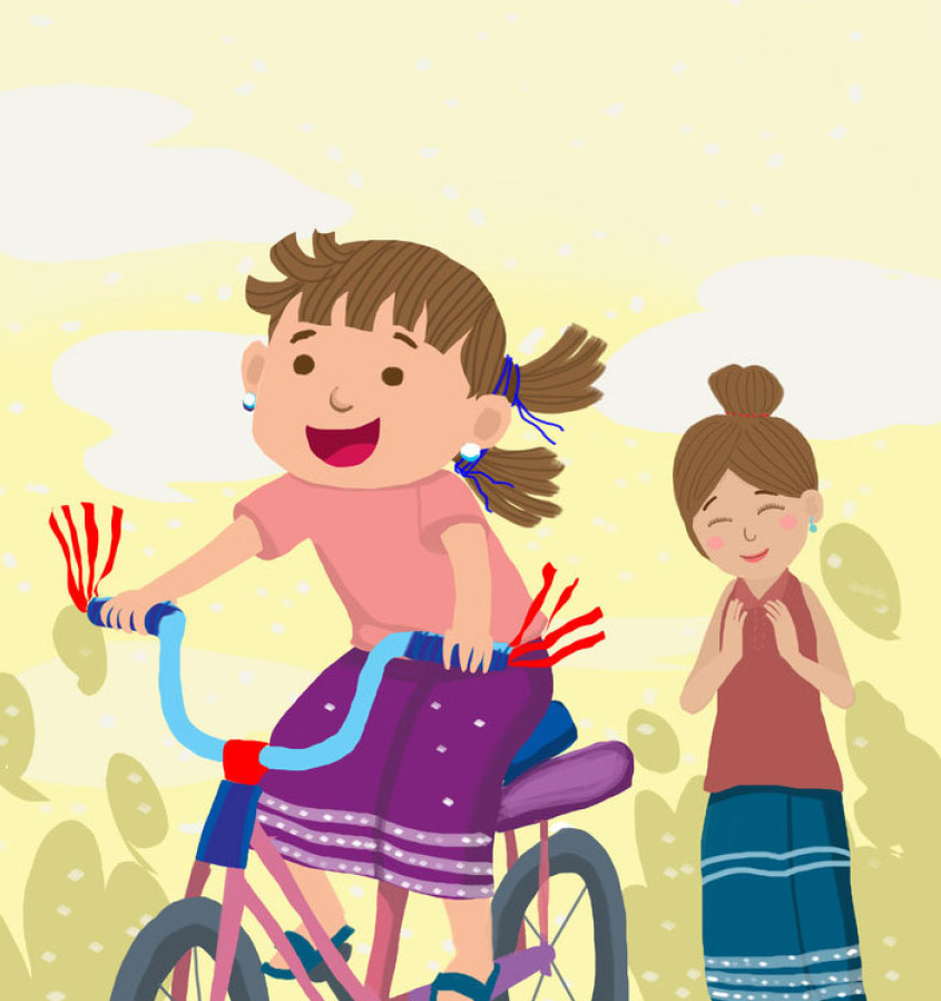 Truyện Ehon - Truyện tranh thai giáo: Mình yêu mẹ!