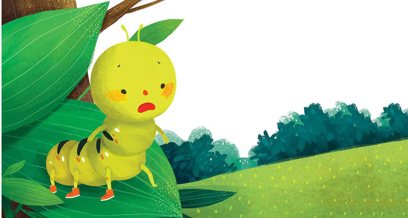 Truyện Ehon - Truyện tranh thai giáo: Chú sâu nhỏ tìm giày