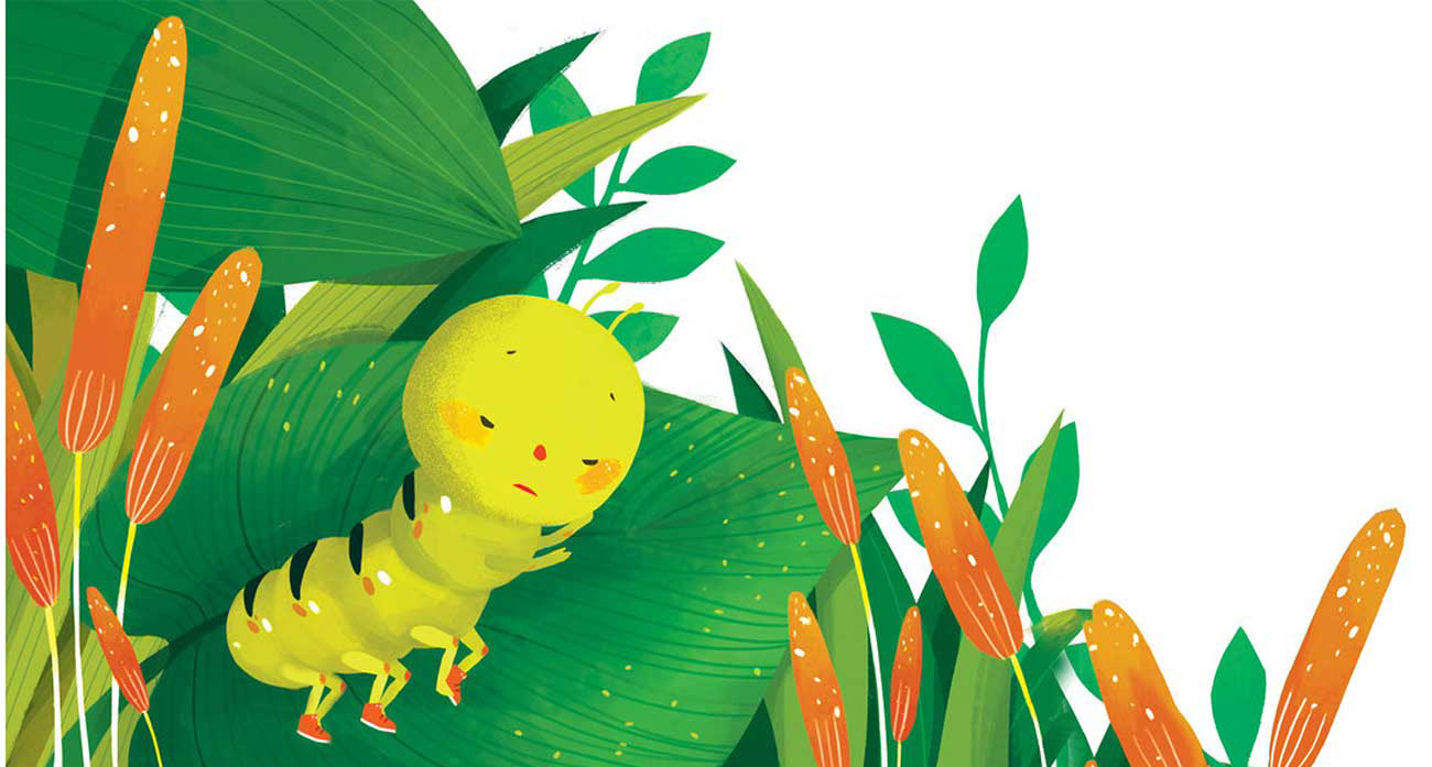 Truyện Ehon - Truyện tranh thai giáo: Chú sâu nhỏ tìm giày