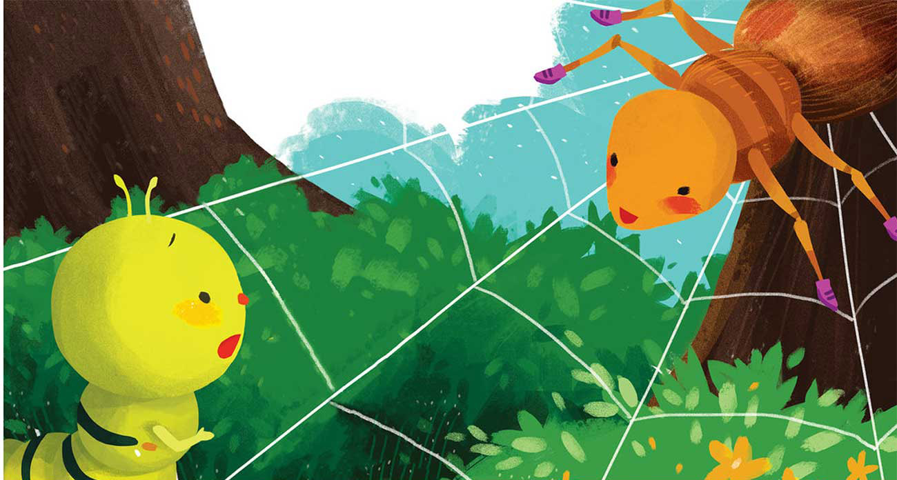 Truyện Ehon - Truyện tranh thai giáo: Chú sâu nhỏ tìm giày