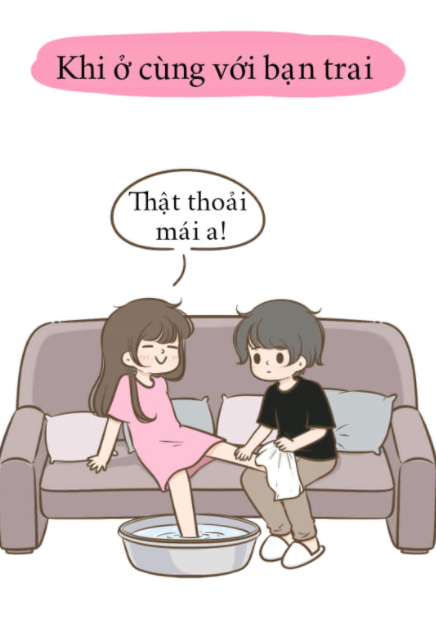 Trước và sau khi làm mẹ.
Nguồn: Dĩ Hiên An