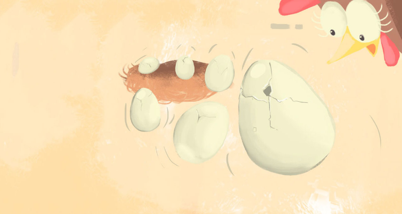 Truyện Ehon - Truyện tranh thai giáo: Gà mẹ bận rộn