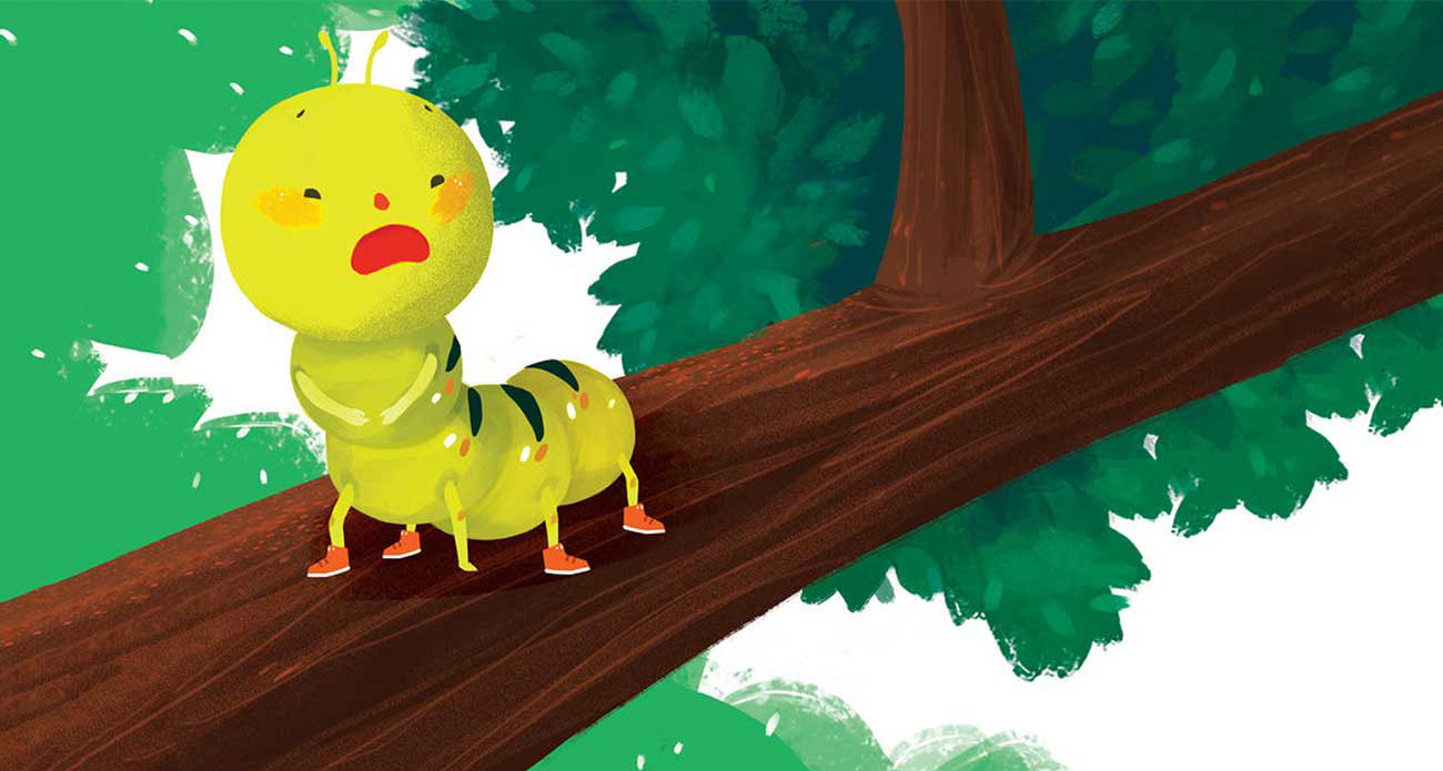 Truyện Ehon - Truyện tranh thai giáo: Chú sâu nhỏ tìm giày