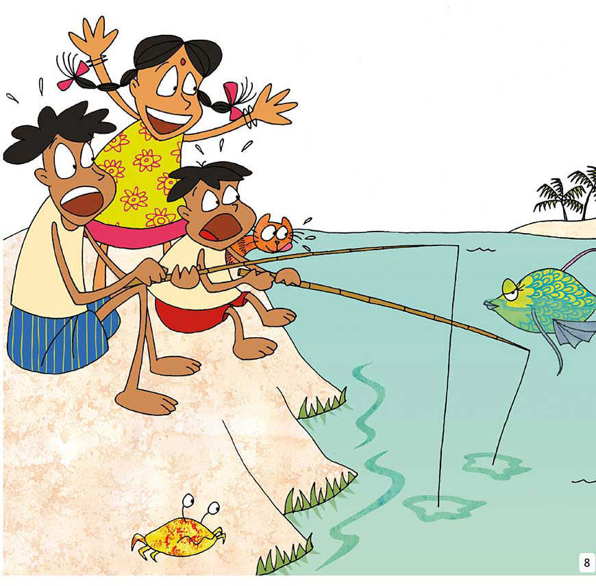 Truyện Ehon - Truyện tranh thai giáo: Cá của ai?