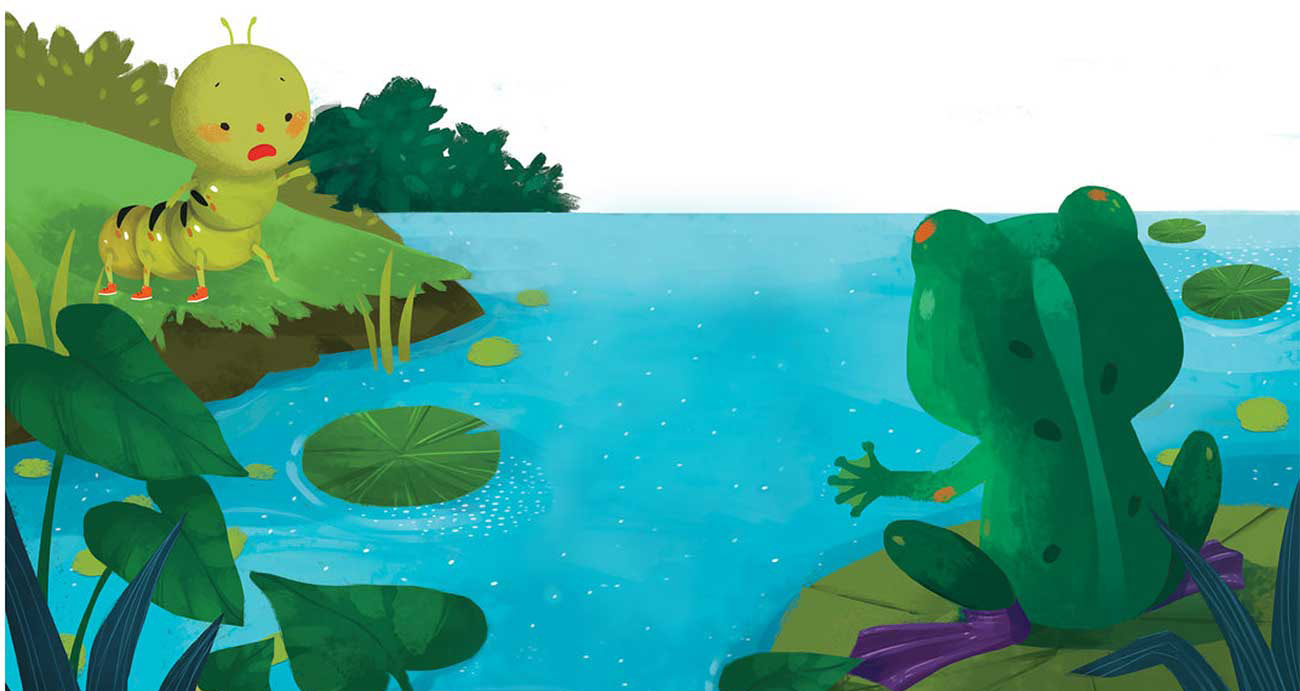 Truyện Ehon - Truyện tranh thai giáo: Chú sâu nhỏ tìm giày