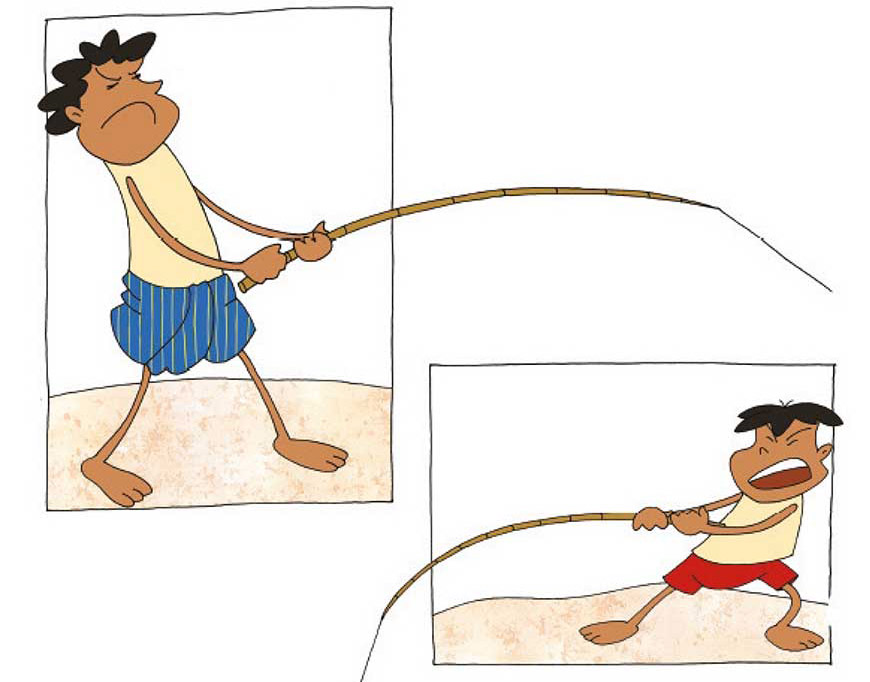 Truyện Ehon - Truyện tranh thai giáo: Cá của ai?