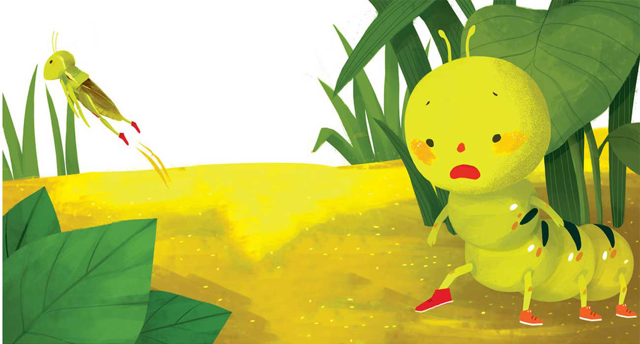 Truyện Ehon - Truyện tranh thai giáo: Chú sâu nhỏ tìm giày