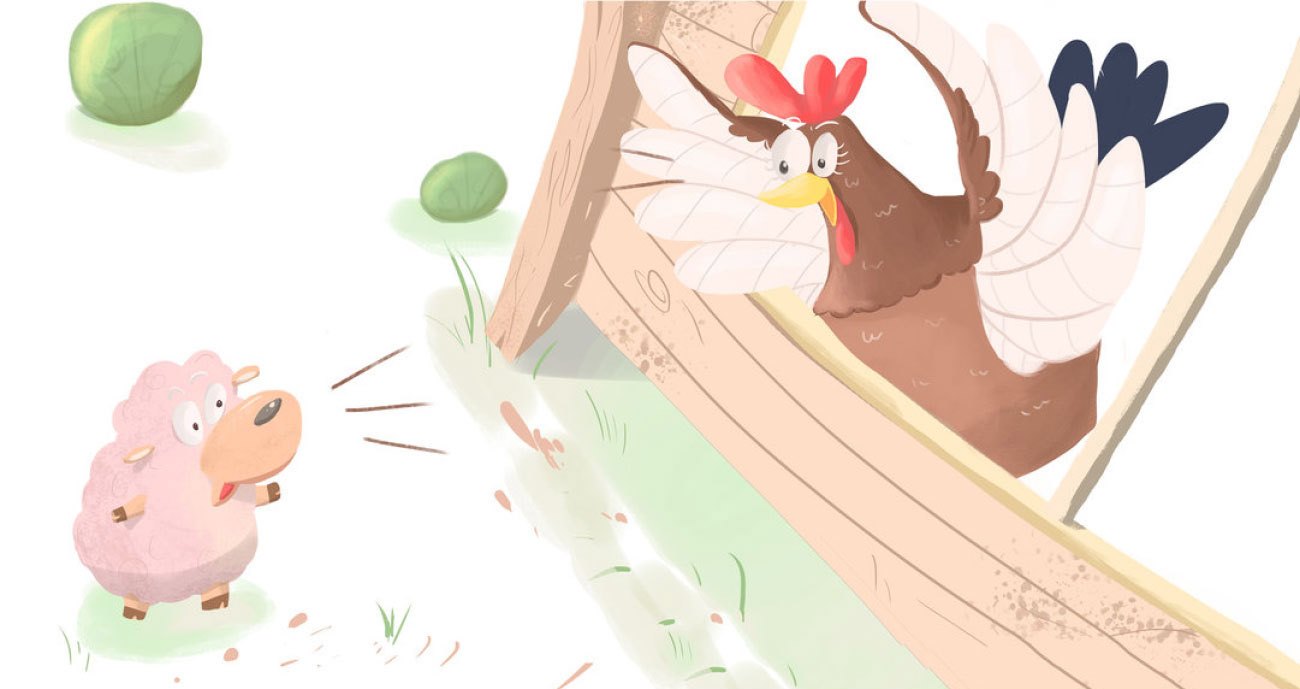 Truyện Ehon - Truyện tranh thai giáo: Gà mẹ bận rộn