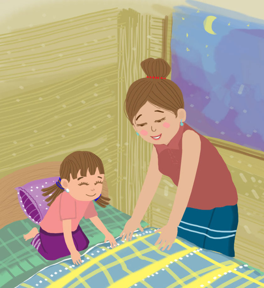 Truyện Ehon - Truyện tranh thai giáo: Mình yêu mẹ!