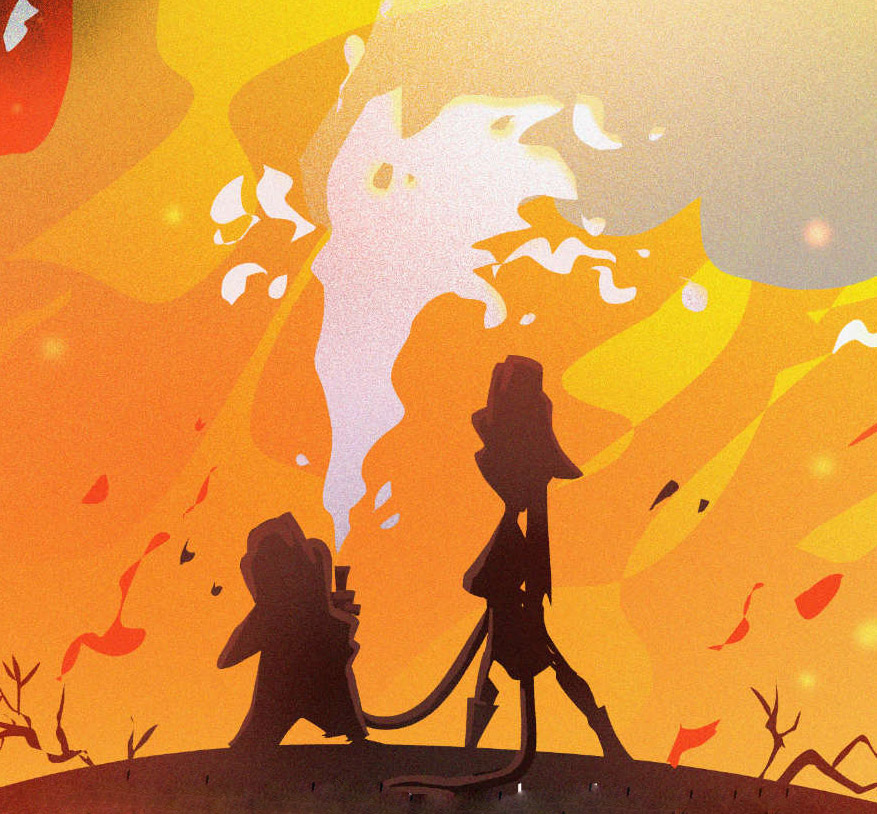 Truyện Ehon - Truyện tranh thai giáo: Anh lính cứu hoả và chú chó