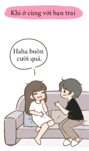 Trước và sau khi làm mẹ.
Nguồn: Dĩ Hiên An