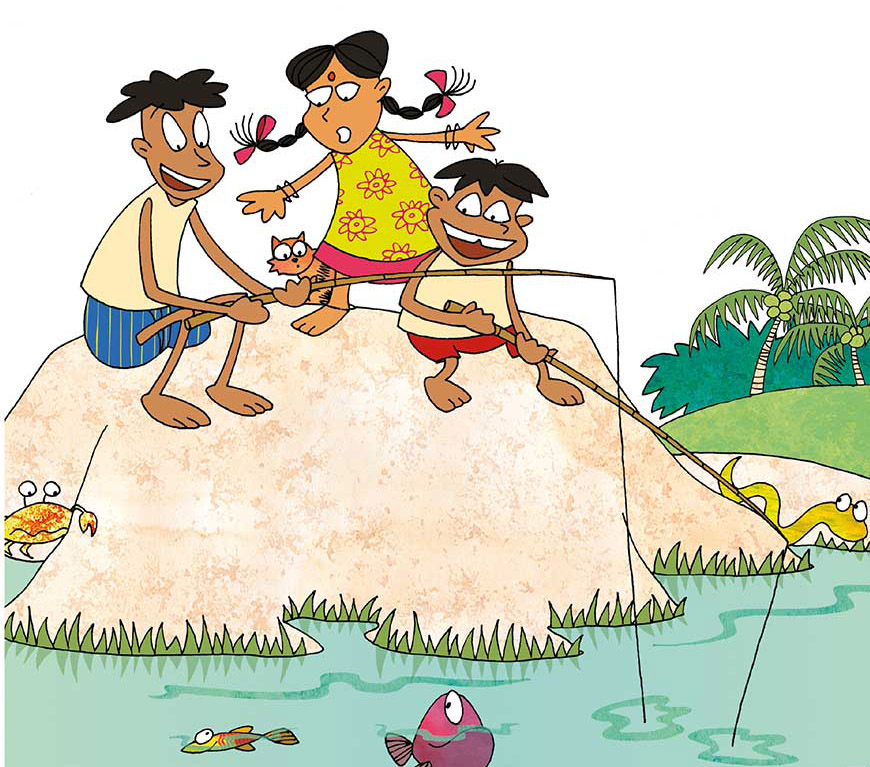 Truyện Ehon - Truyện tranh thai giáo: Cá của ai?