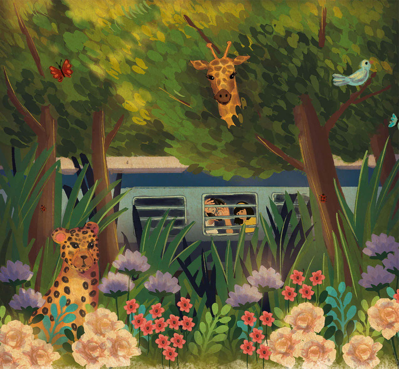 Truyện Ehon - Truyện tranh thai giáo: Trên chuyến tàu