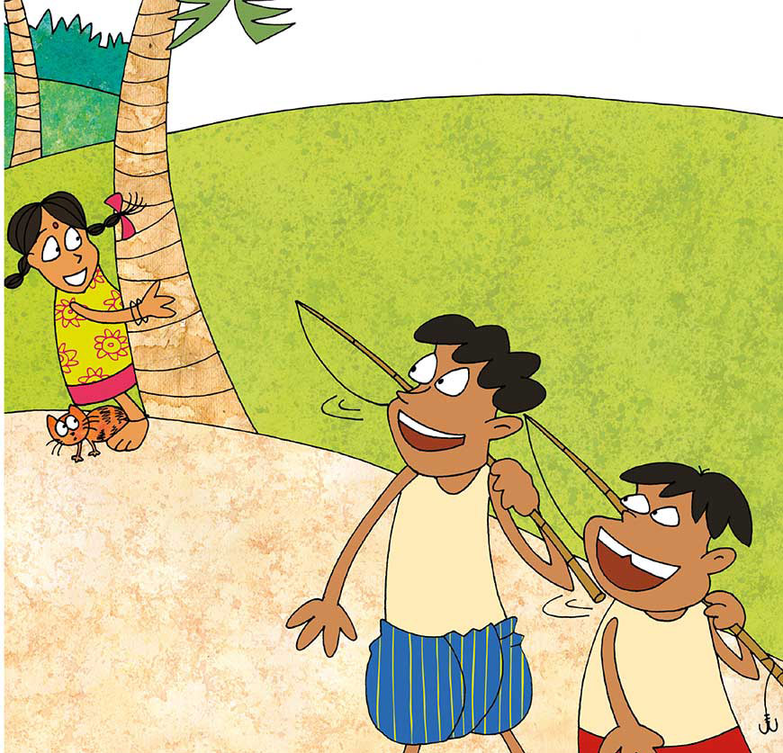 Truyện Ehon - Truyện tranh thai giáo: Cá của ai?