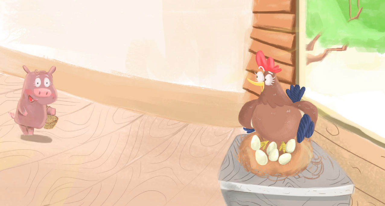 Truyện Ehon - Truyện tranh thai giáo: Gà mẹ bận rộn