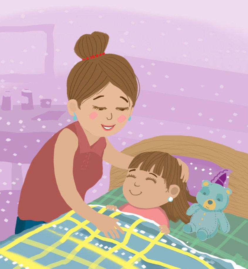 Truyện Ehon - Truyện tranh thai giáo: Mình yêu mẹ!