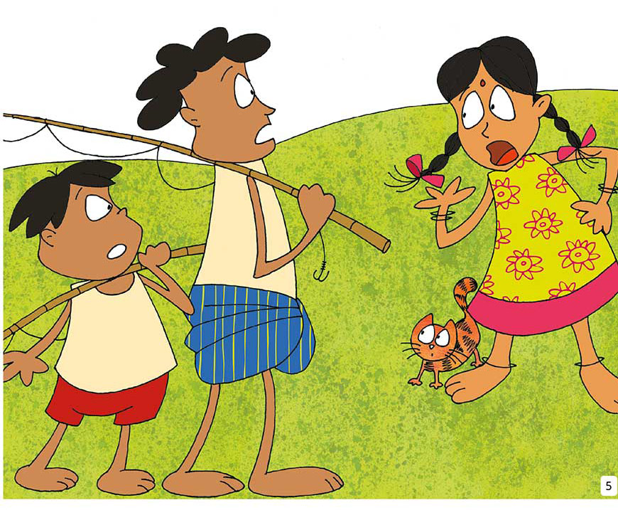 Truyện Ehon - Truyện tranh thai giáo: Cá của ai?