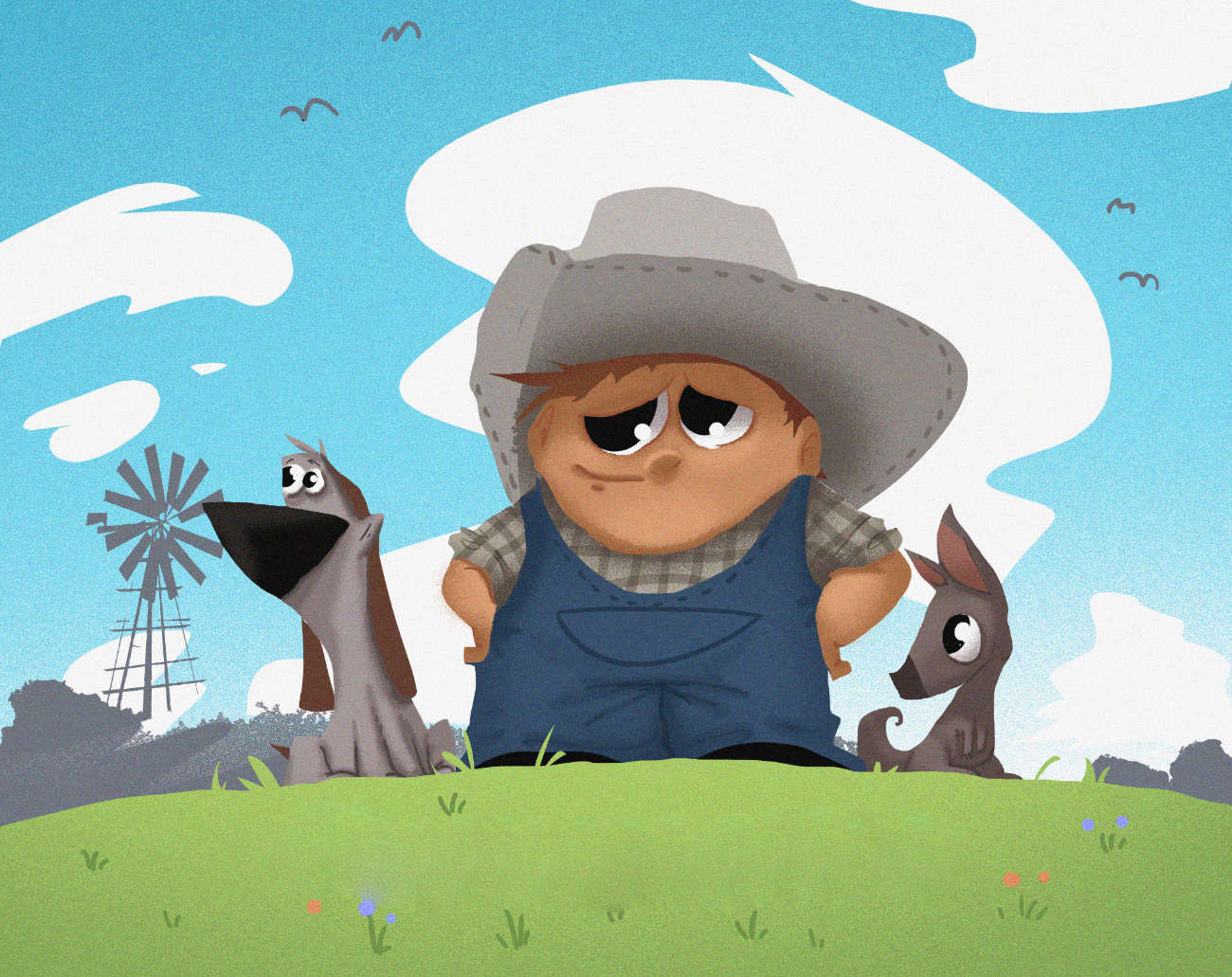 Truyện Ehon - Truyện tranh thai giáo: Anh lính cứu hoả và chú chó