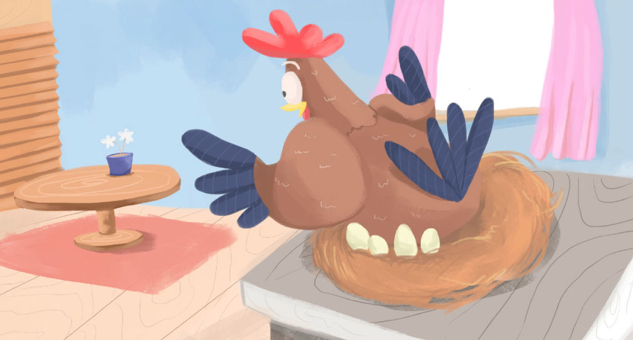 Truyện Ehon - Truyện tranh thai giáo: Gà mẹ bận rộn