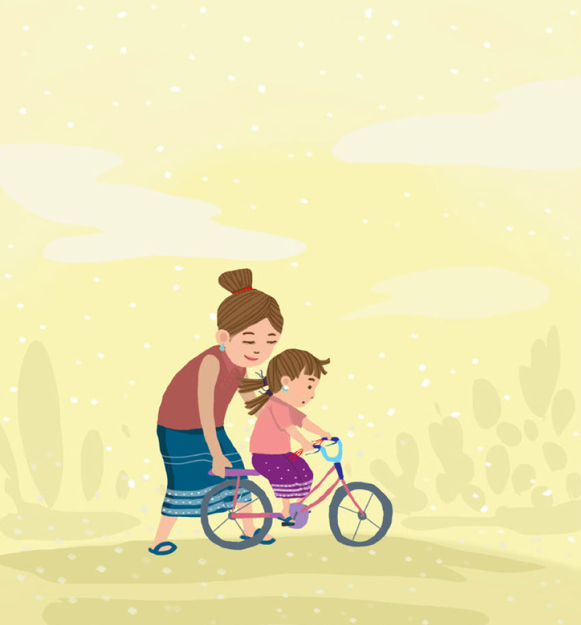 Truyện Ehon - Truyện tranh thai giáo: Mình yêu mẹ!