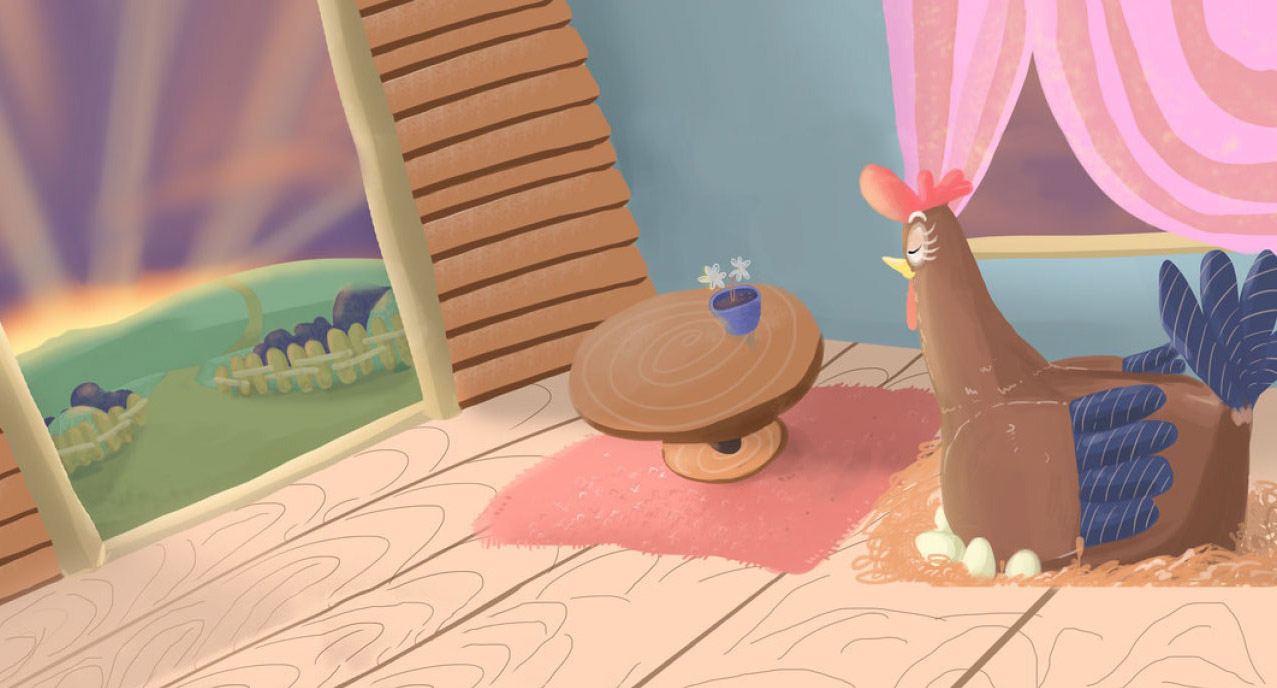 Truyện Ehon - Truyện tranh thai giáo: Gà mẹ bận rộn