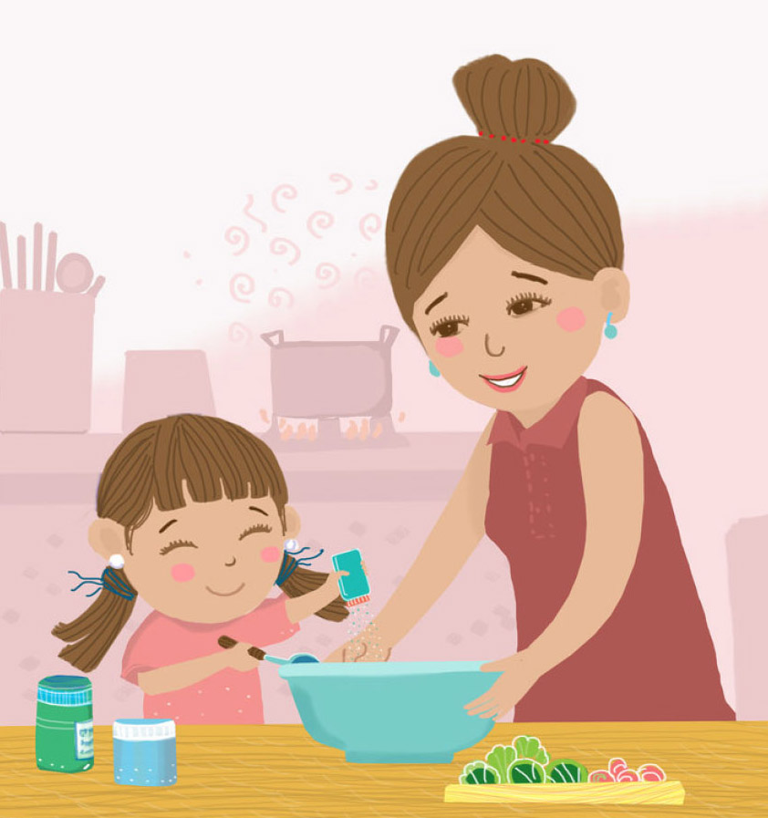 Truyện Ehon - Truyện tranh thai giáo: Mình yêu mẹ!