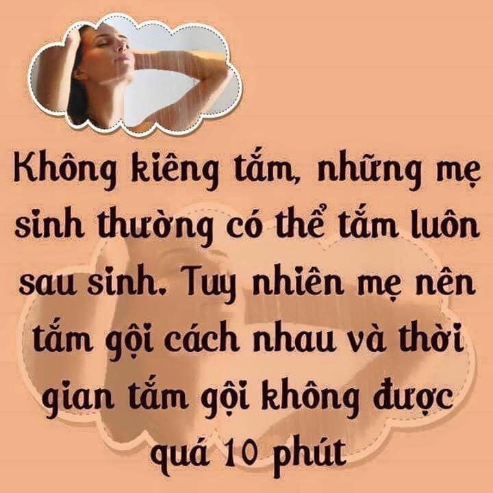 NHỮNG ĐIỀU MẸ CẦN KIÊNG CỬ SAU SINH ĐỂ KHÔNG RƯỚC BỆNH VỀ GIÀ
Mẹ nhớ lưu lại nhé!