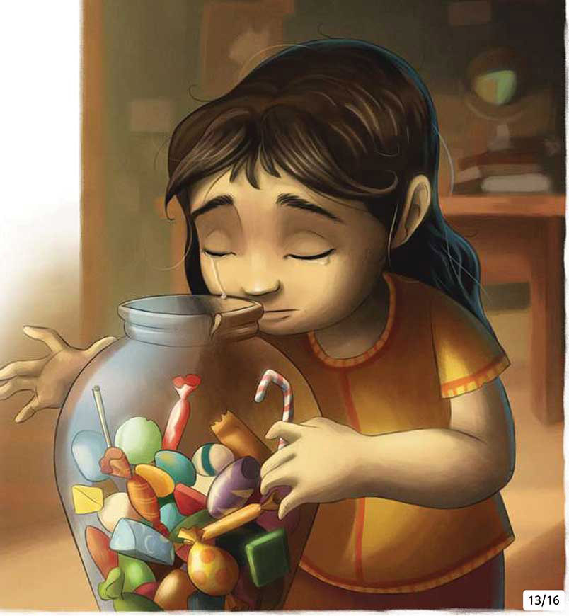 Truyện Ehon - Truyện tranh thai giáo: Hũ kẹo của bác Chuchu Manthu