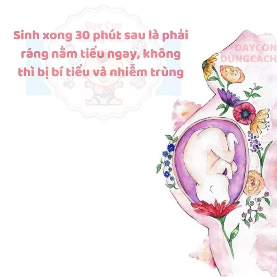 Gần ngày sinh các mẹ lưu ý nha <3