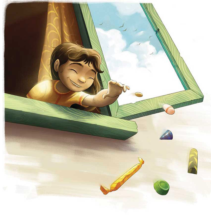 Truyện Ehon - Truyện tranh thai giáo: Hũ kẹo của bác Chuchu Manthu