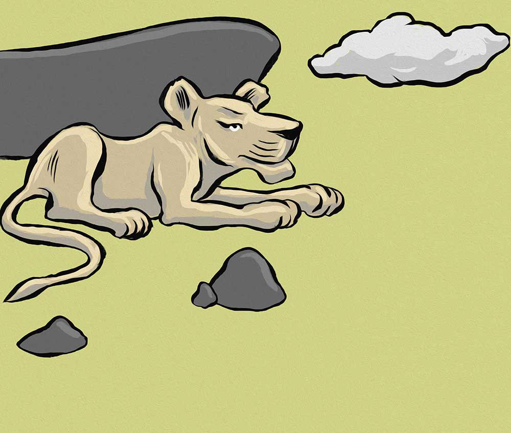 Truyện Ehon - Truyện tranh thai giáo: Sư tử dũng cảm